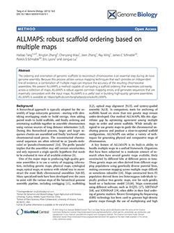 ALLMAPS: robust scaffold ordering based on multiple maps